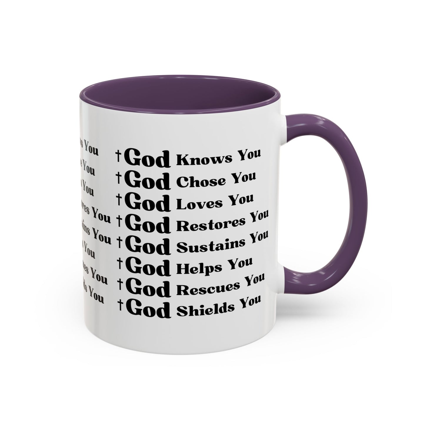 God's Love and Promises Faith-Filled Coffee Mug Faith Hope And Love Christian Gift for Coffee Lovers