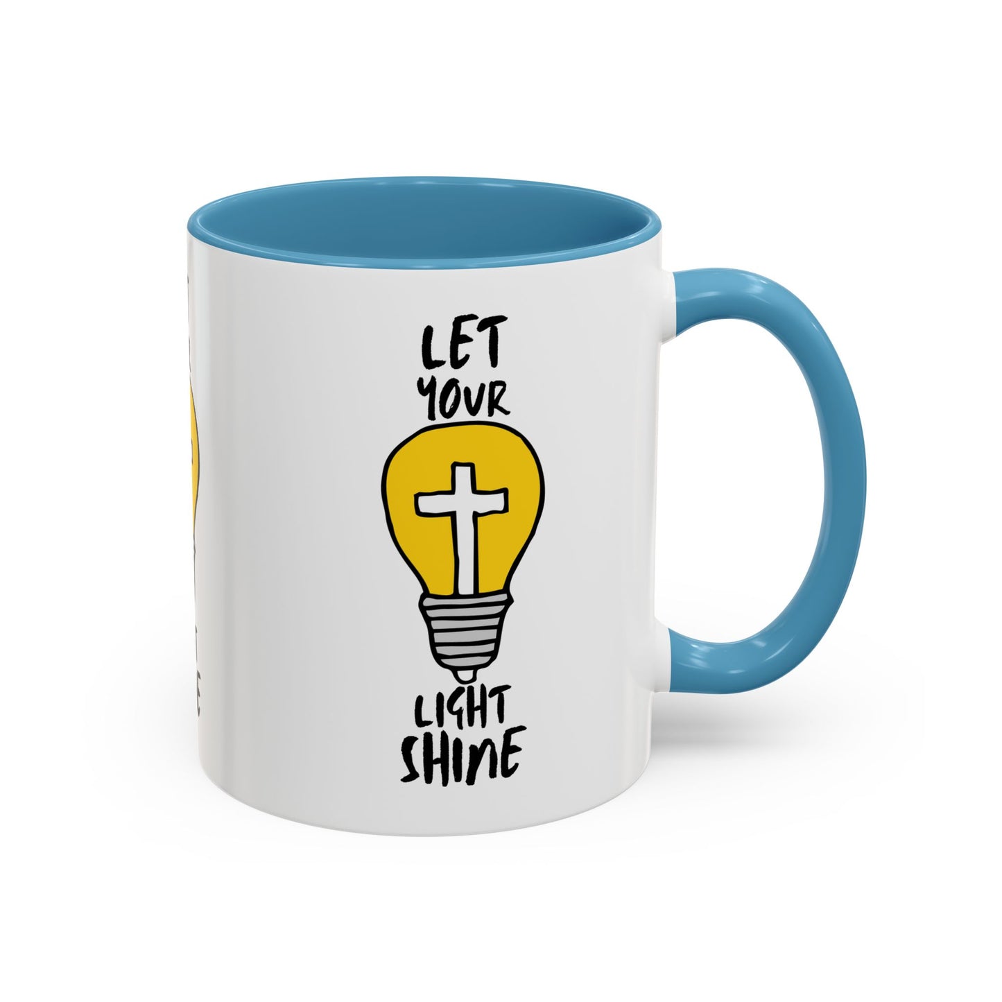 Let Your Light Shine Coffee Mug Inspirational Christian Gift for Faith-Based Coffee Lovers