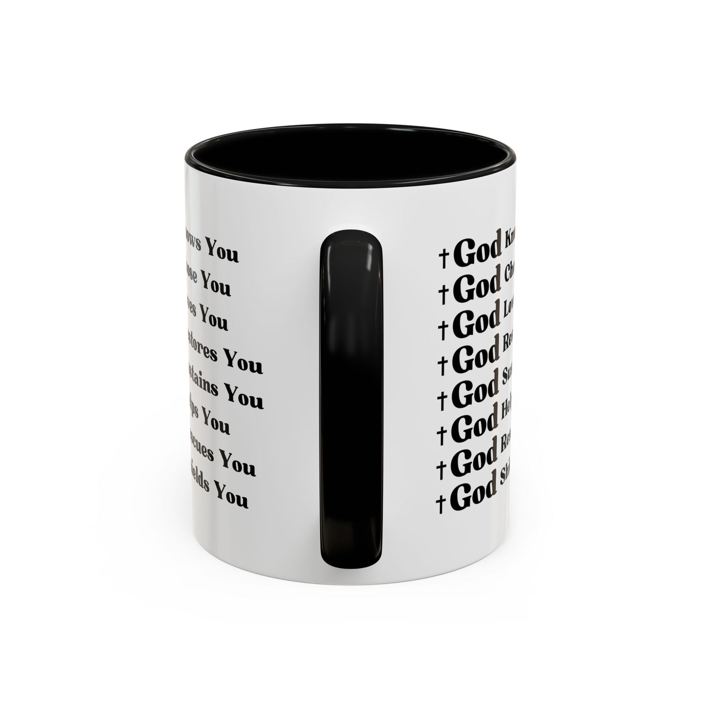 God's Love and Promises Faith-Filled Coffee Mug Faith Hope And Love Christian Gift for Coffee Lovers