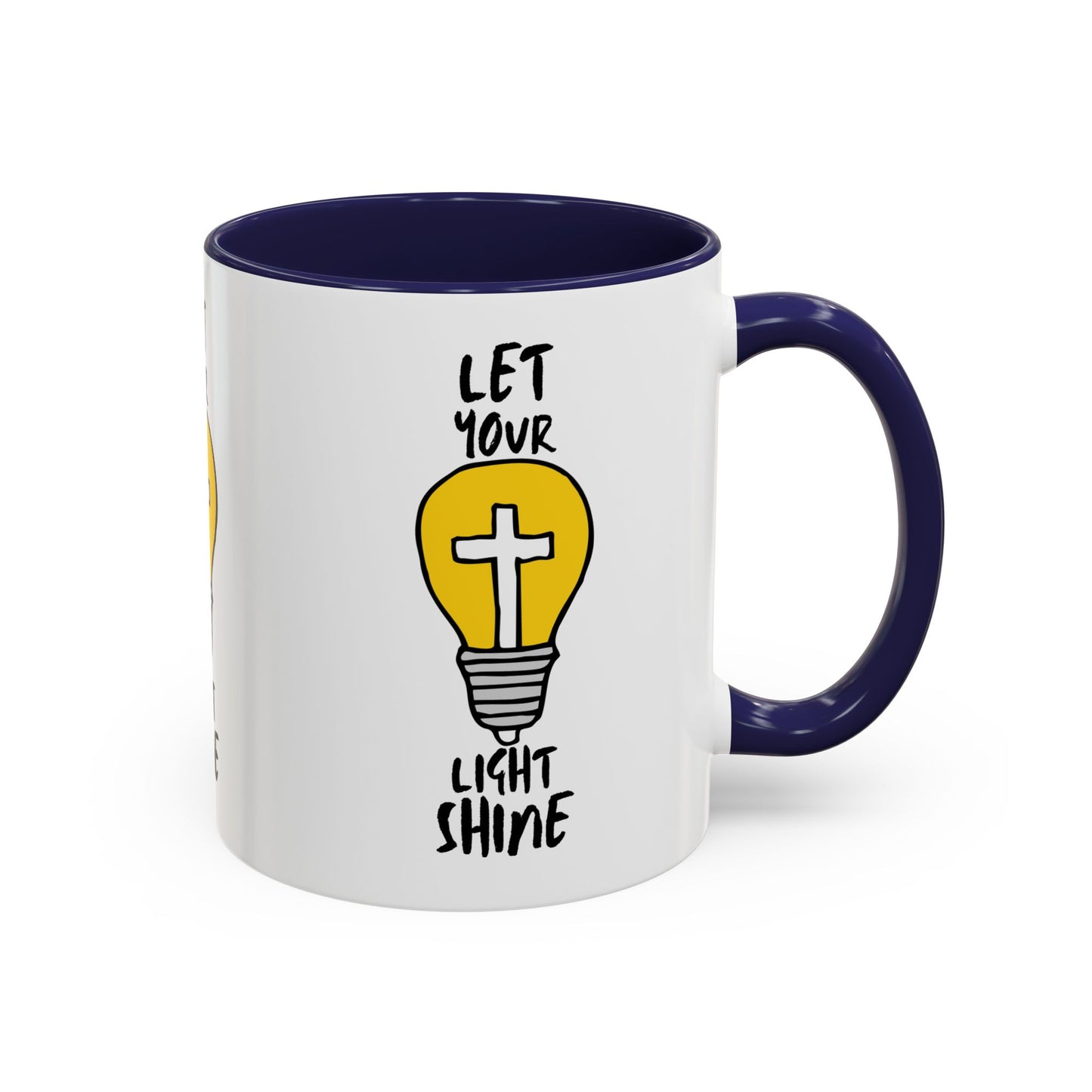 Let Your Light Shine Coffee Mug Inspirational Christian Gift for Faith-Based Coffee Lovers