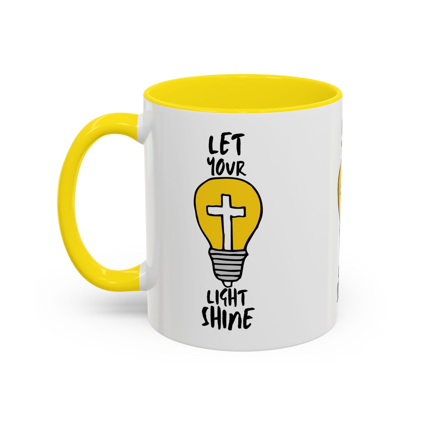 Let Your Light Shine Coffee Mug Inspirational Christian Gift for Faith-Based Coffee Lovers