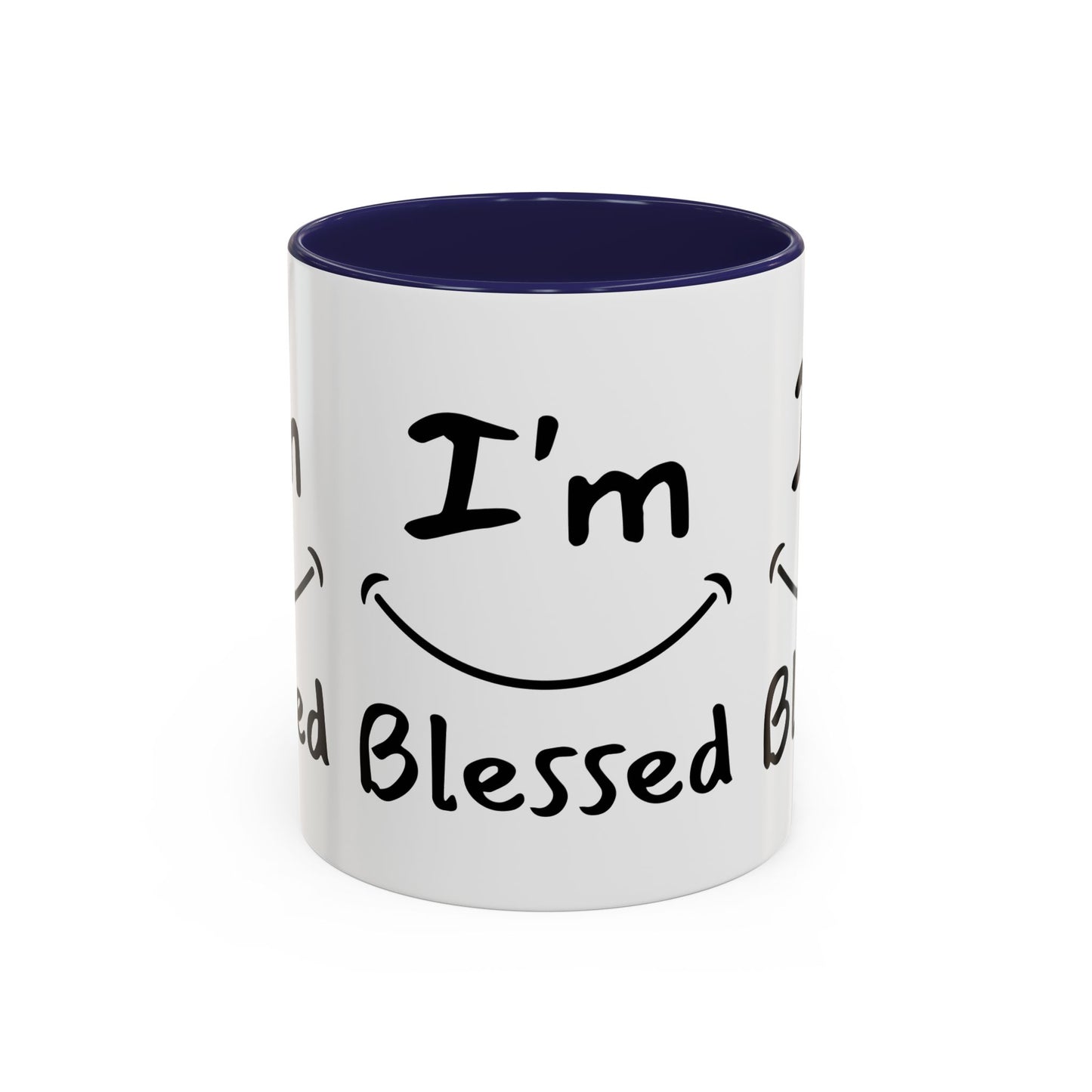 I'm Blessed Coffee Mug Inspirational Christian Gift for Faith-Based Living