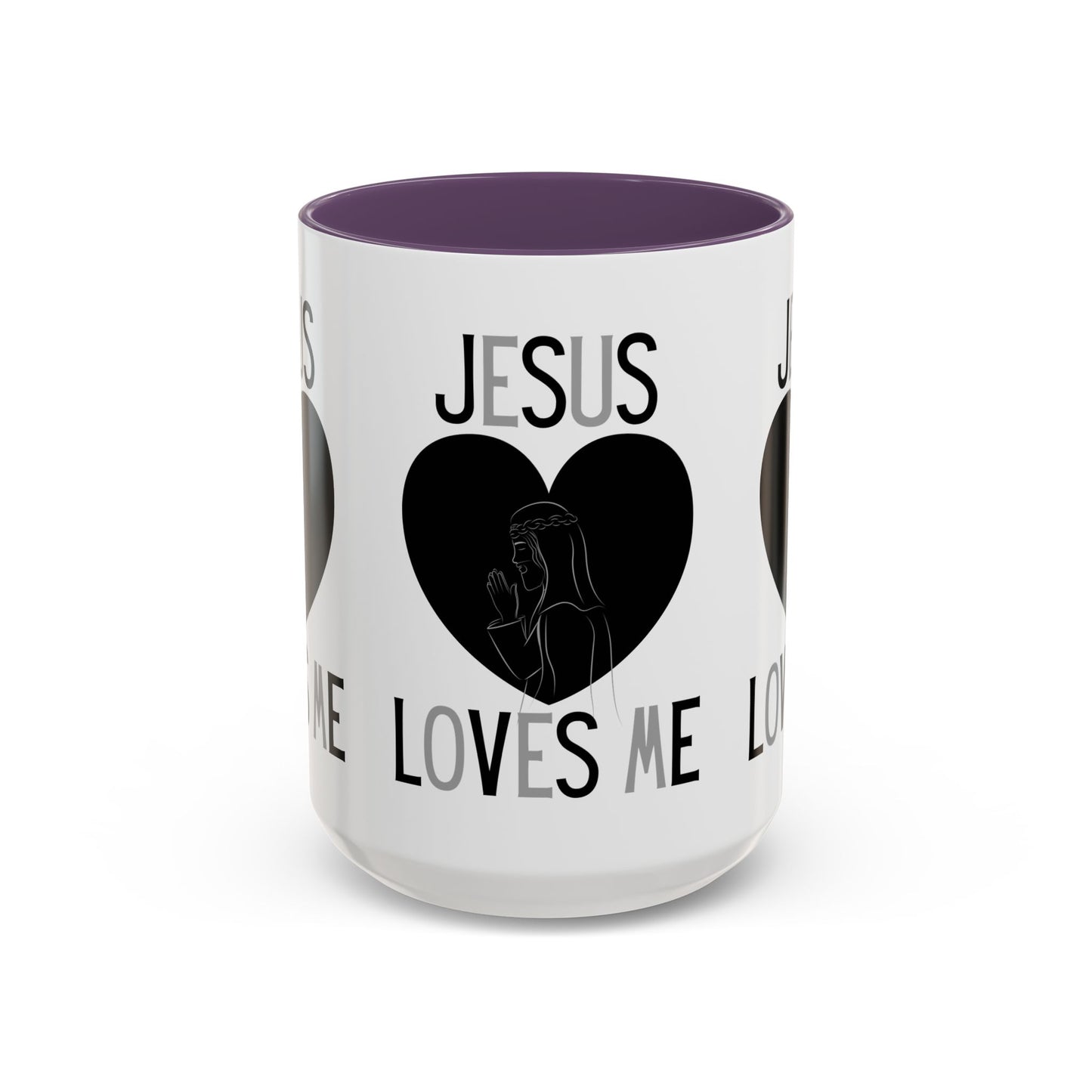 Jesus Loves Me Coffee Mug Inspirational Christian Gift for Faith-Based Living