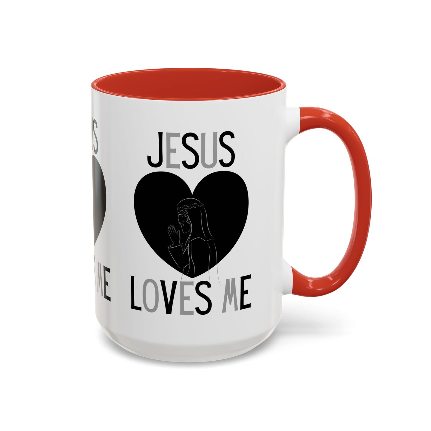 Jesus Loves Me Coffee Mug Inspirational Christian Gift for Faith-Based Living