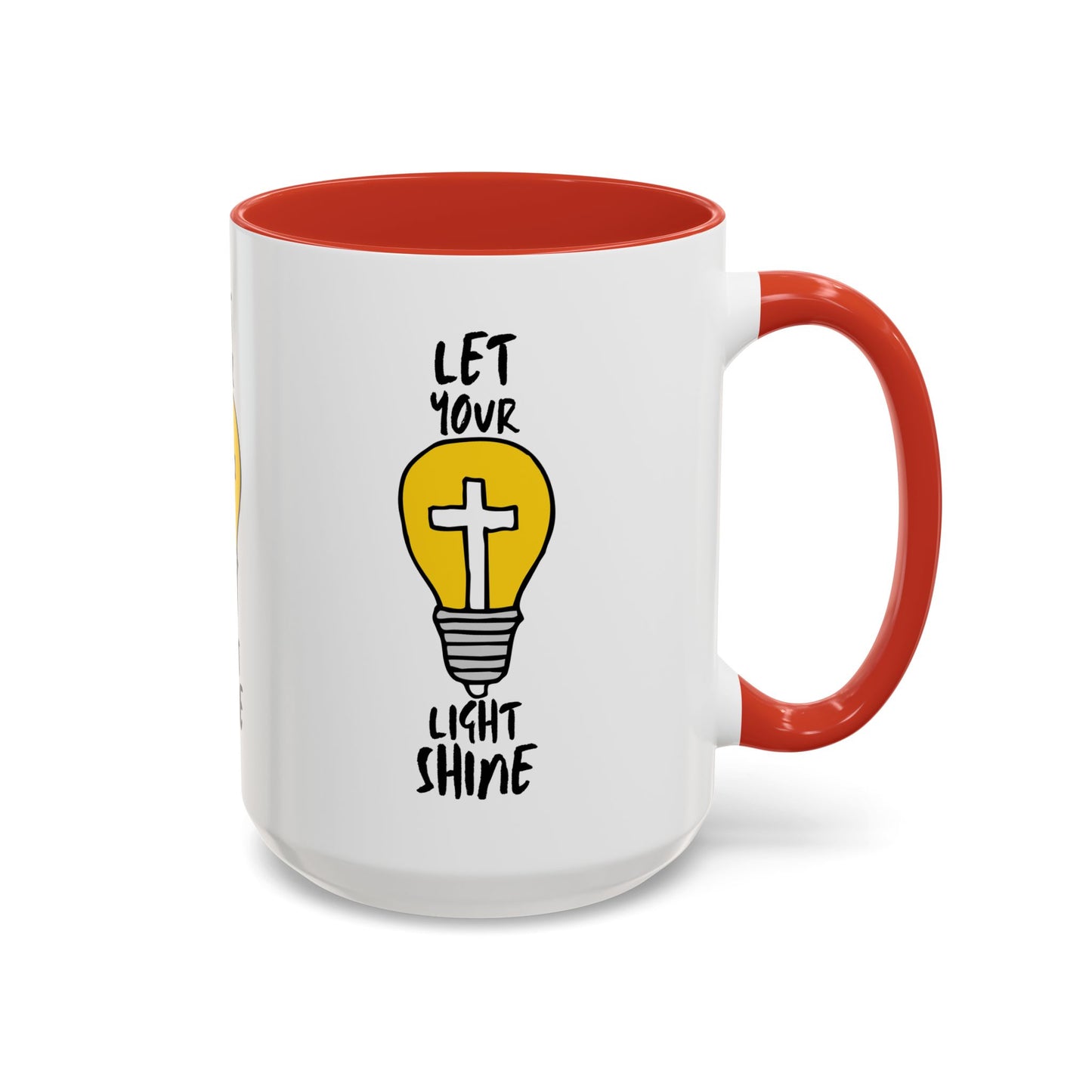 Let Your Light Shine Coffee Mug Inspirational Christian Gift for Faith-Based Coffee Lovers