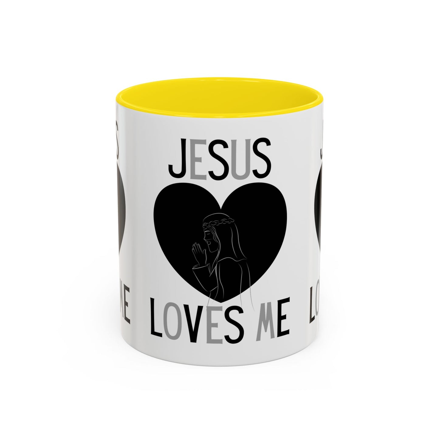 Jesus Loves Me Coffee Mug Inspirational Christian Gift for Faith-Based Living