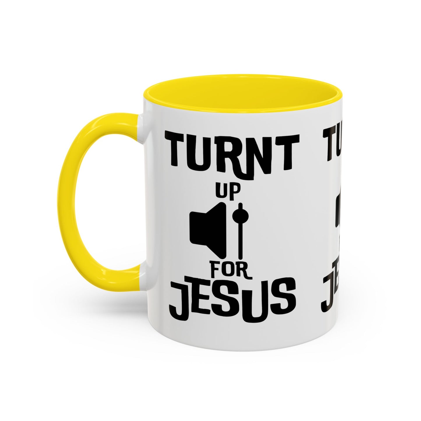 Turnt Up For Jesus Coffee Mug Biblical Christian Gift for Faith-Based Coffee Lovers