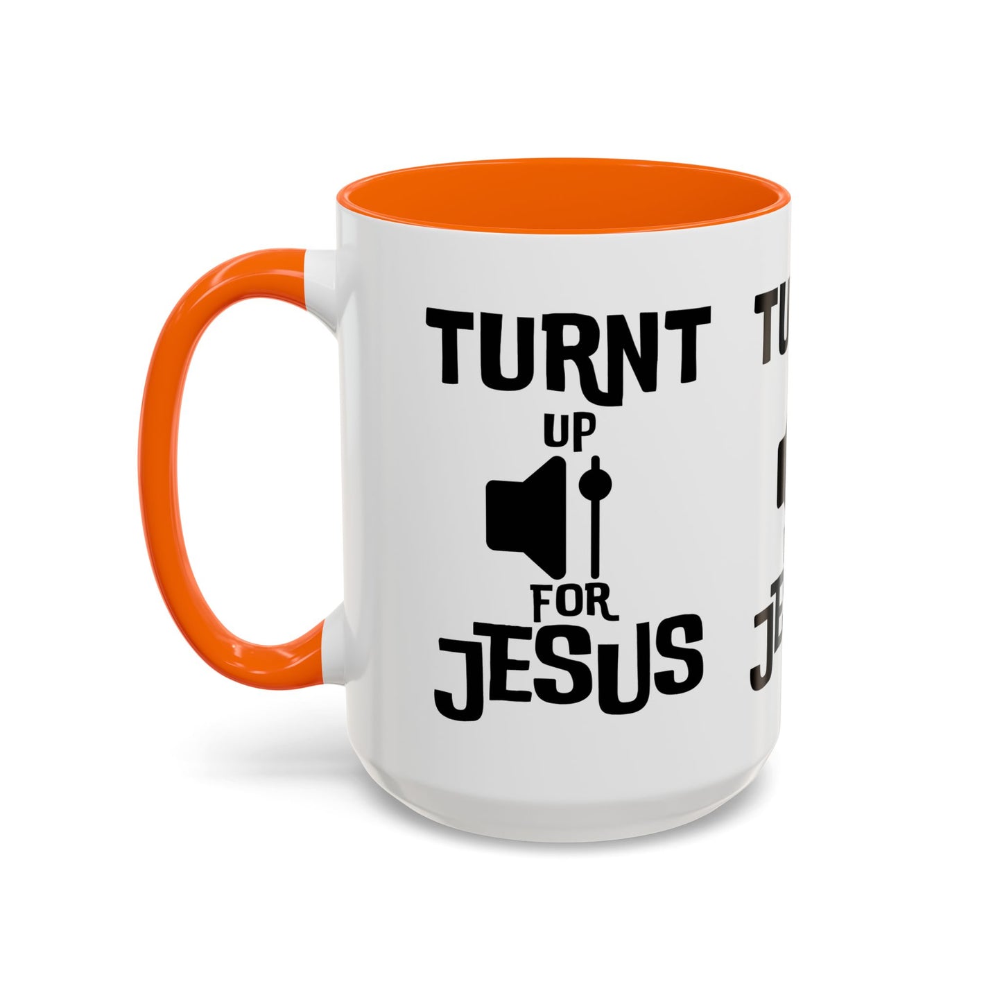 Turnt Up For Jesus Coffee Mug Biblical Christian Gift for Faith-Based Coffee Lovers