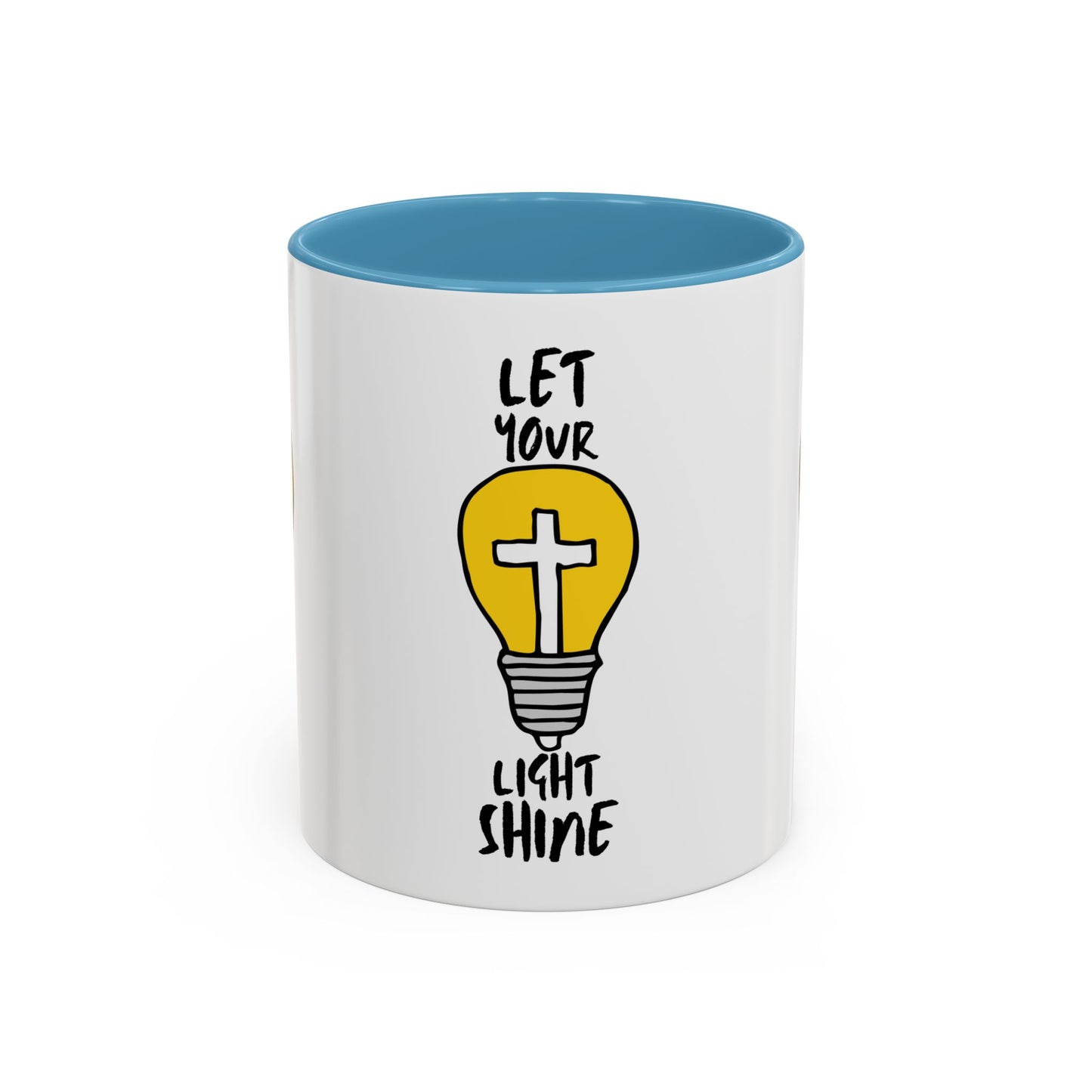 Let Your Light Shine Coffee Mug Inspirational Christian Gift for Faith-Based Coffee Lovers