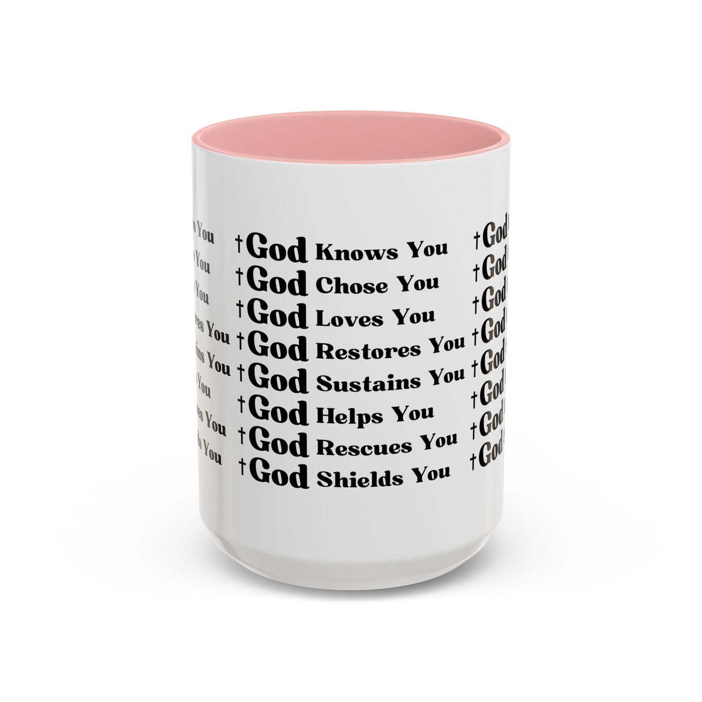 God's Love and Promises Faith-Filled Coffee Mug Faith Hope And Love Christian Gift for Coffee Lovers