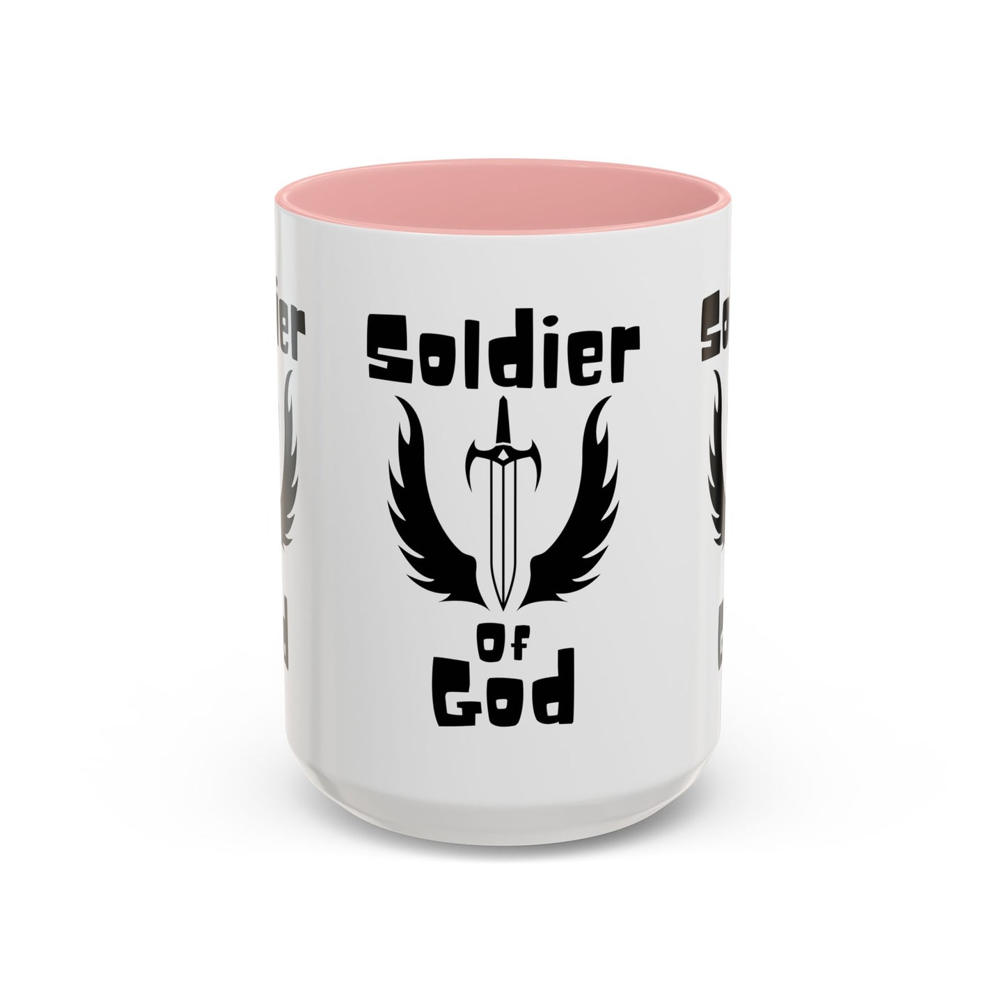 Soldier of God Coffee Mug Inspirational Christian Gift for Faith-Based Living