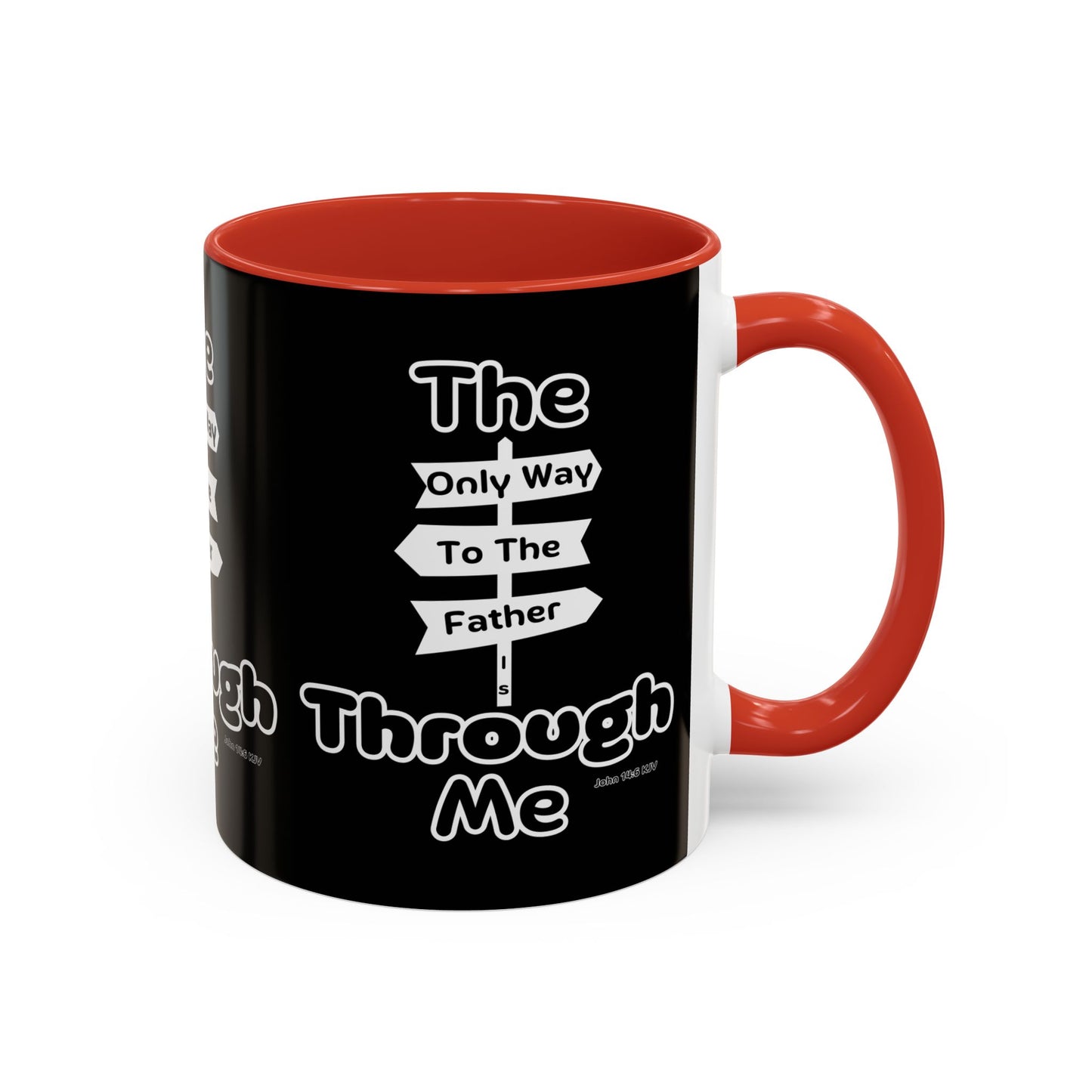 John 14:6 Bible Verse Coffee Mug Faith Based Christian Gift