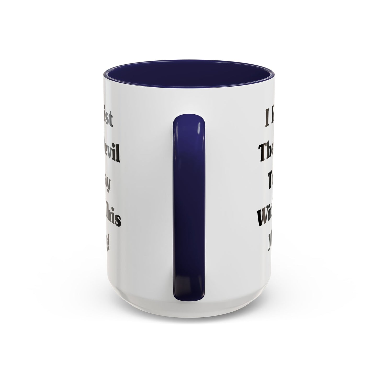 I Resist The Devil Today With This Coffee Mug Inspirational Christian Gift for Faith-Based Coffee Lovers