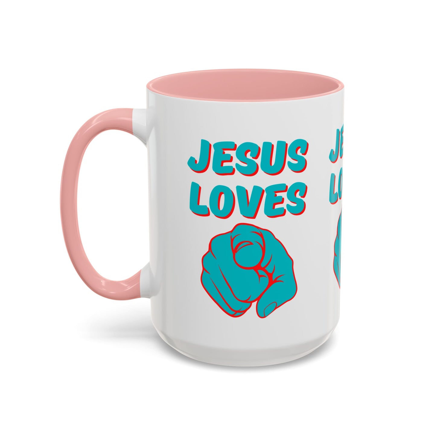 Jesus Loves You Coffee Mug Inspirational Christian Gift for Daily Encouragement