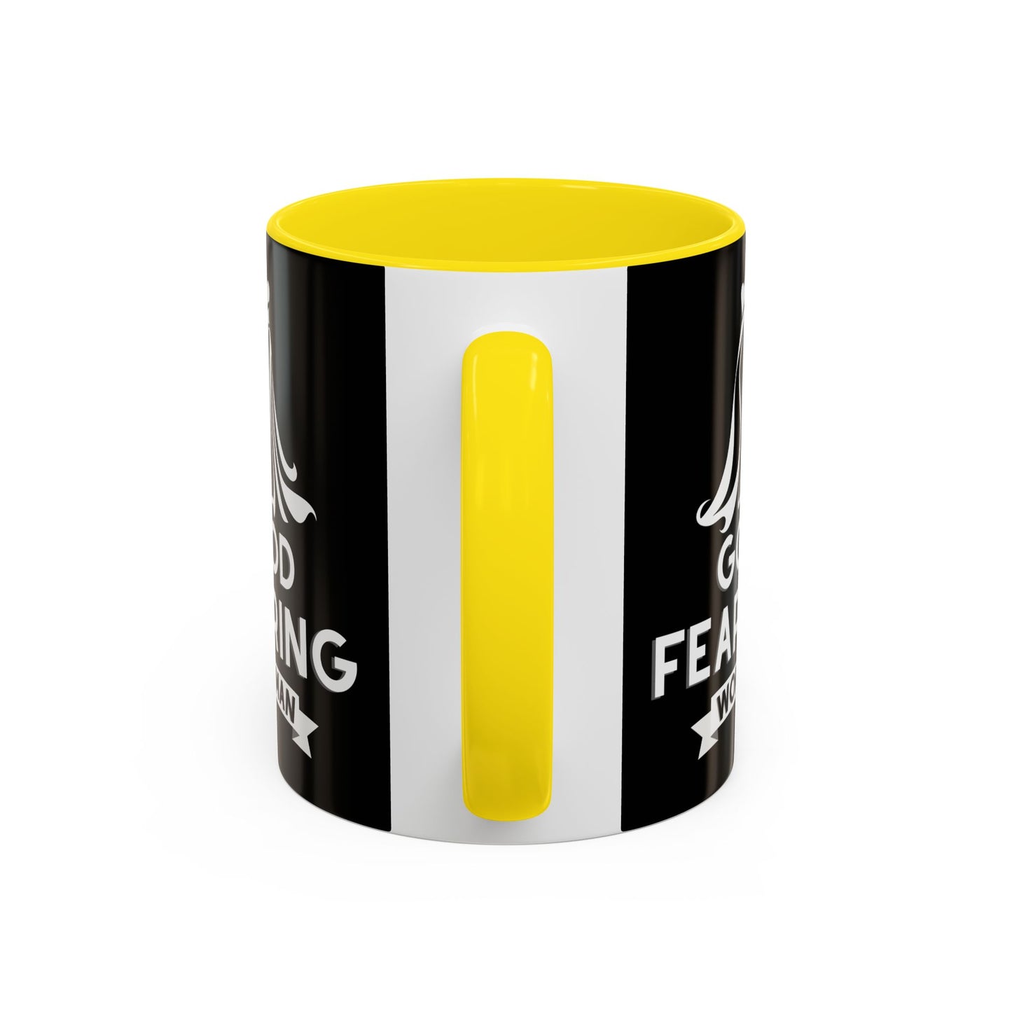 God Fearing Woman Coffee Mug Inspirational Christian Gift for Her