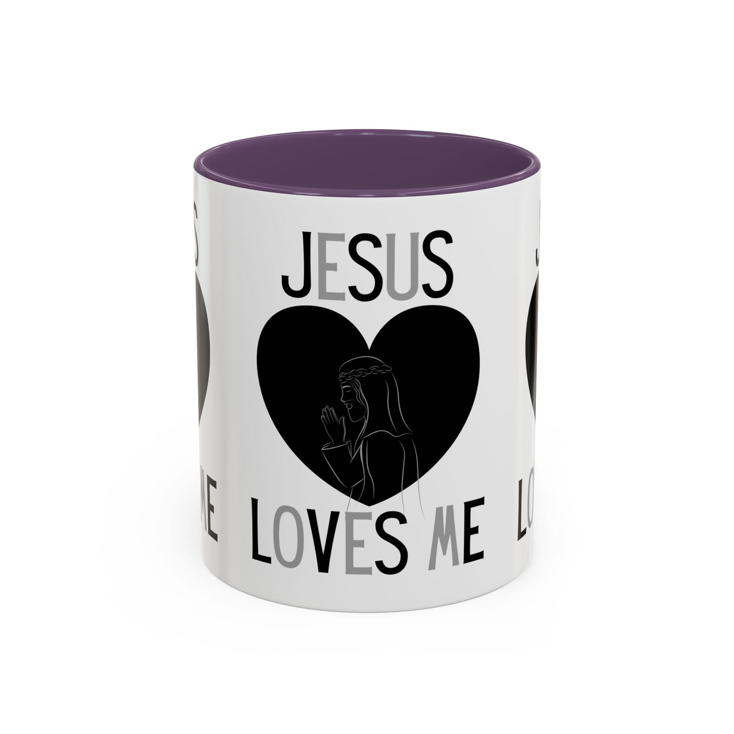 Jesus Loves Me Coffee Mug Inspirational Christian Gift for Faith-Based Living